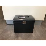 Schmuckkoffer Windrose Merino Moda Anthrazit