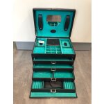 Schmuckkoffer Windrose Merino Moda Anthrazit