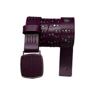 Burton Circle Studded Belt in purp iodine