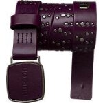 Burton Circle Studded Belt in purp iodine