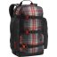 Burton Day Hiker Rucksack in "black plaid"