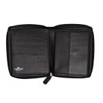 Golden Head Polo Leder-Börse in "schwarz"