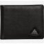 Burton Blackburn Wallet Echtlederbörse in "true black"