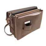 Thielemann Ledertasche/Aktentasche Lyon in Old Antik