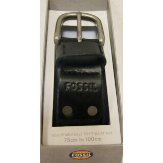 Fossil Gürtel ZACK Ledergürtel in black