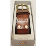 Fossil Gürtel ZACK Ledergürtel in braun