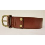 Fossil Gürtel ZACK Ledergürtel in braun