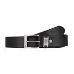 Camel active Belts Ledergürtel schwarz