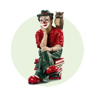 Gilde Clown " Der Denker" limitierte Jahresfigur von 2007