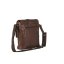 Leonhard Heyden Umhängetasche Messenger Bag braun