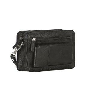 Leonhard Heyden Handgelenktasche in schwarz 90 73528